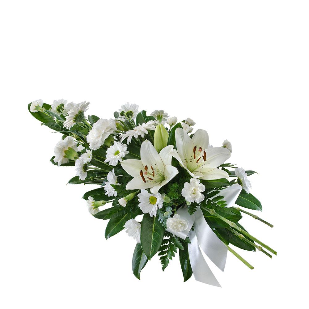 Admiration Sympathy All White Flower | Rosebay Florist