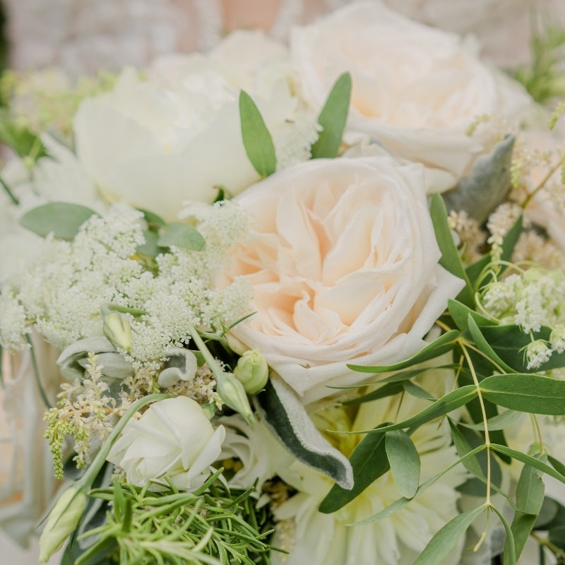 White Arrangement | Flower Delivery - Cheerful Flowers